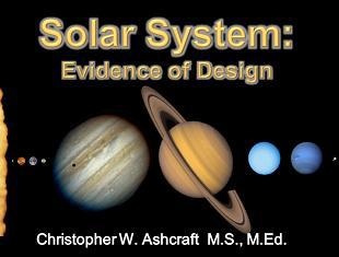 Solar System: Evidence of Design