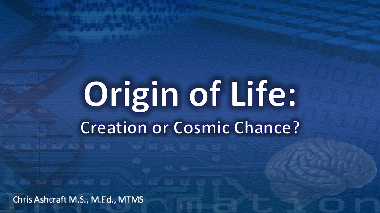 The Origin of Life